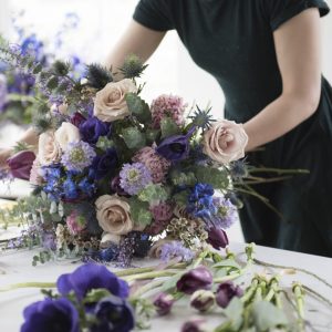 Vintage Tea Rose Bouquet